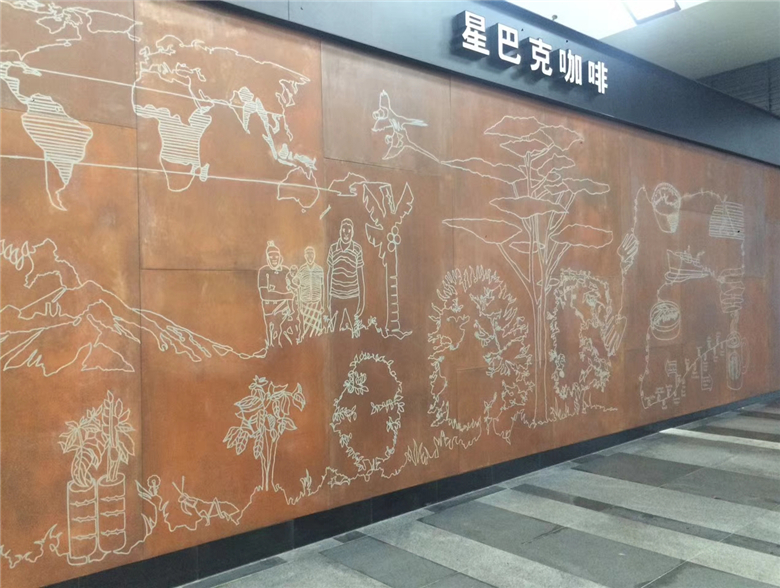 浈江耐候钢幕墙