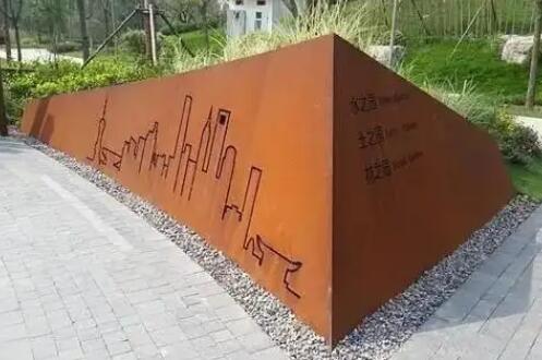 浈江耐候钢挡土墙
